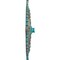 Ekena Millwork Haylynn Ceiling Medallion (Canopies up to 1 1/4"), 29 1/8"OD x 1 1/4"ID x 4"P, Copper Green Patina CM29HYCGS - alternate 3